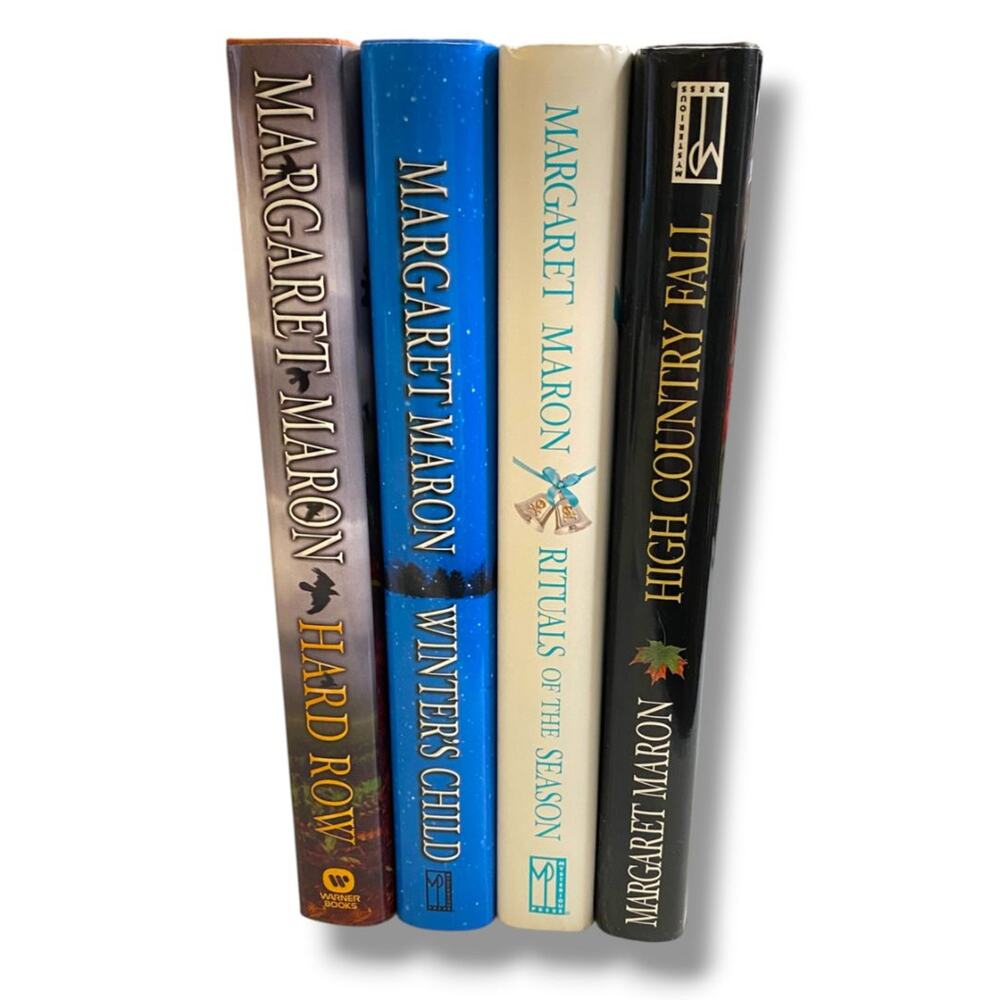 Margaret Maron Lot of 4 (10-13) Deborah Knott Mystery Hardcover Books
